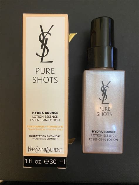 ysl pure shots hydra bounce essence-in-lotion review|Hydrating Lotion: Hydra Bounce Essence.